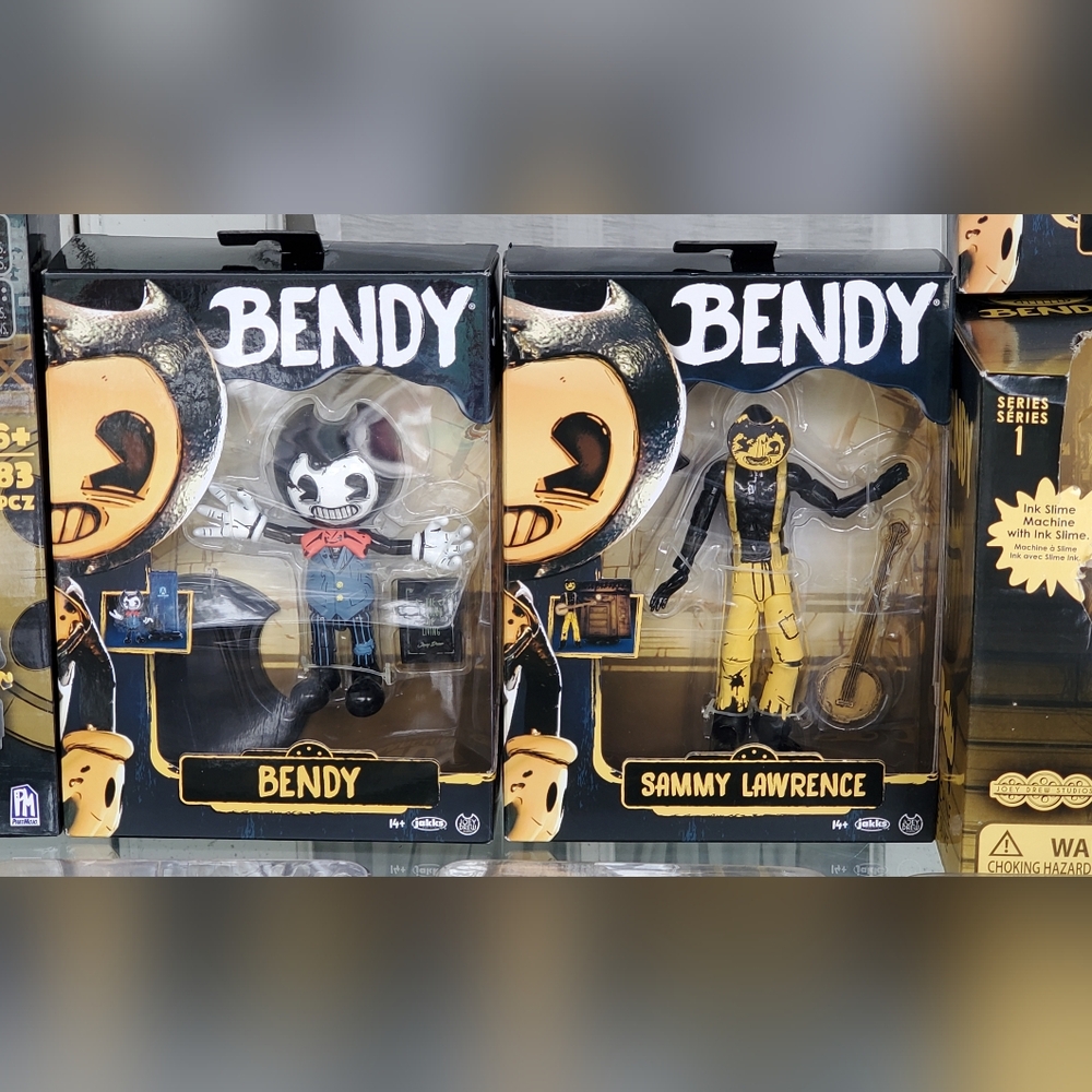 Bendy And The Ink Machine Lot, RARE Ink Machine Action Figures, & Buildables - Picture 3 of 11